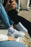Off White Calfskin Città Sneaker