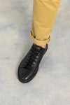 Black Calfskin Città Sneaker