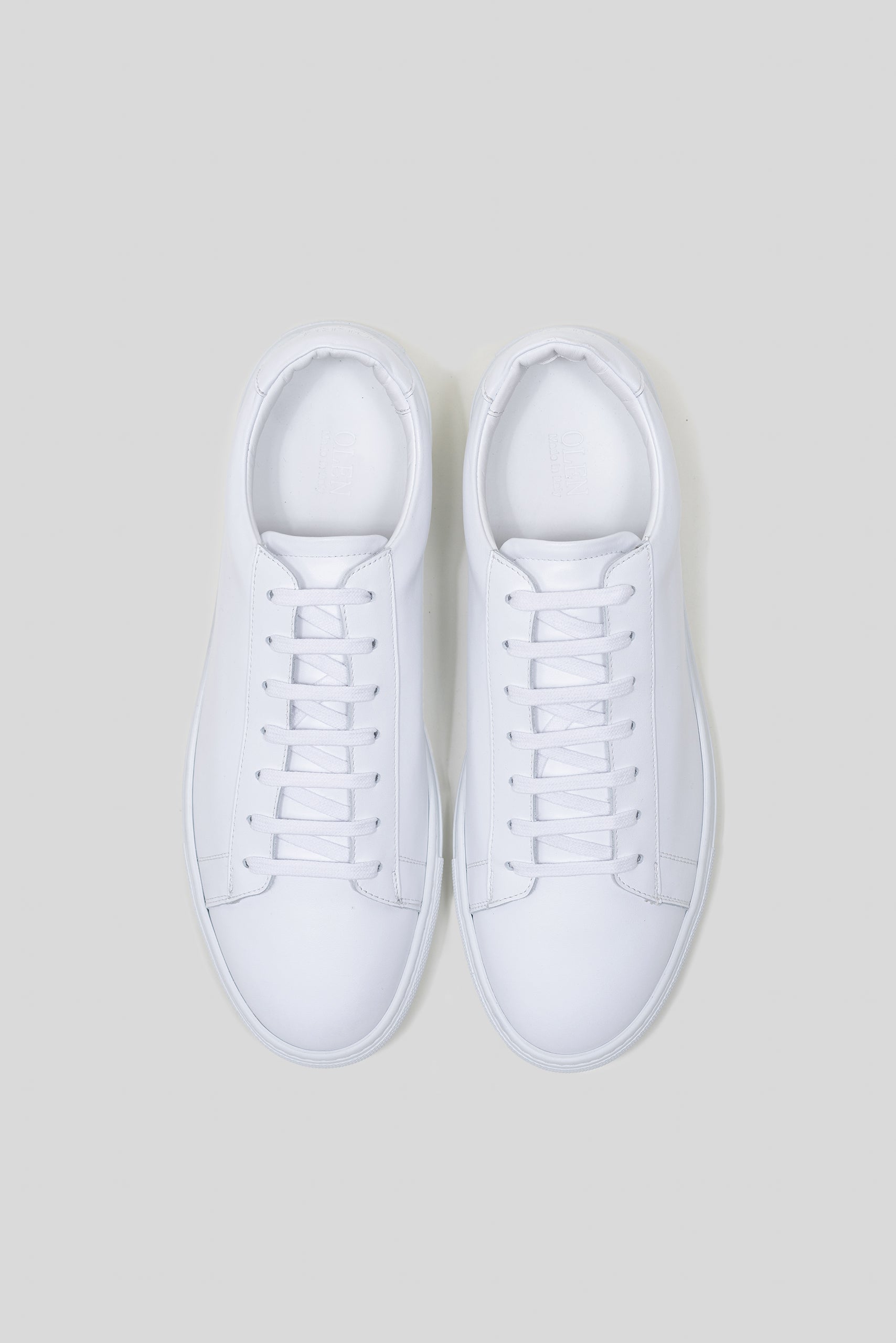 White Calfskin Città Sneaker
