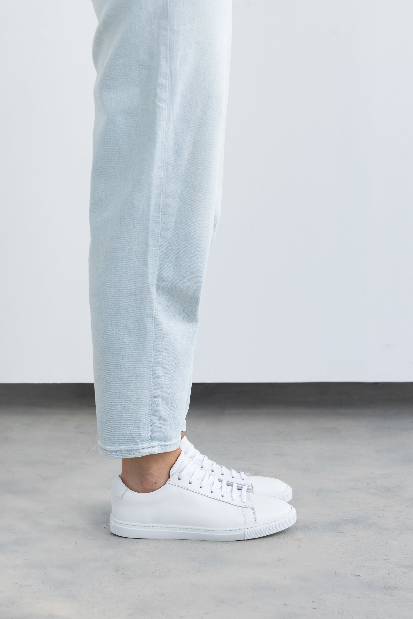 White SoftCalf Città Sneaker