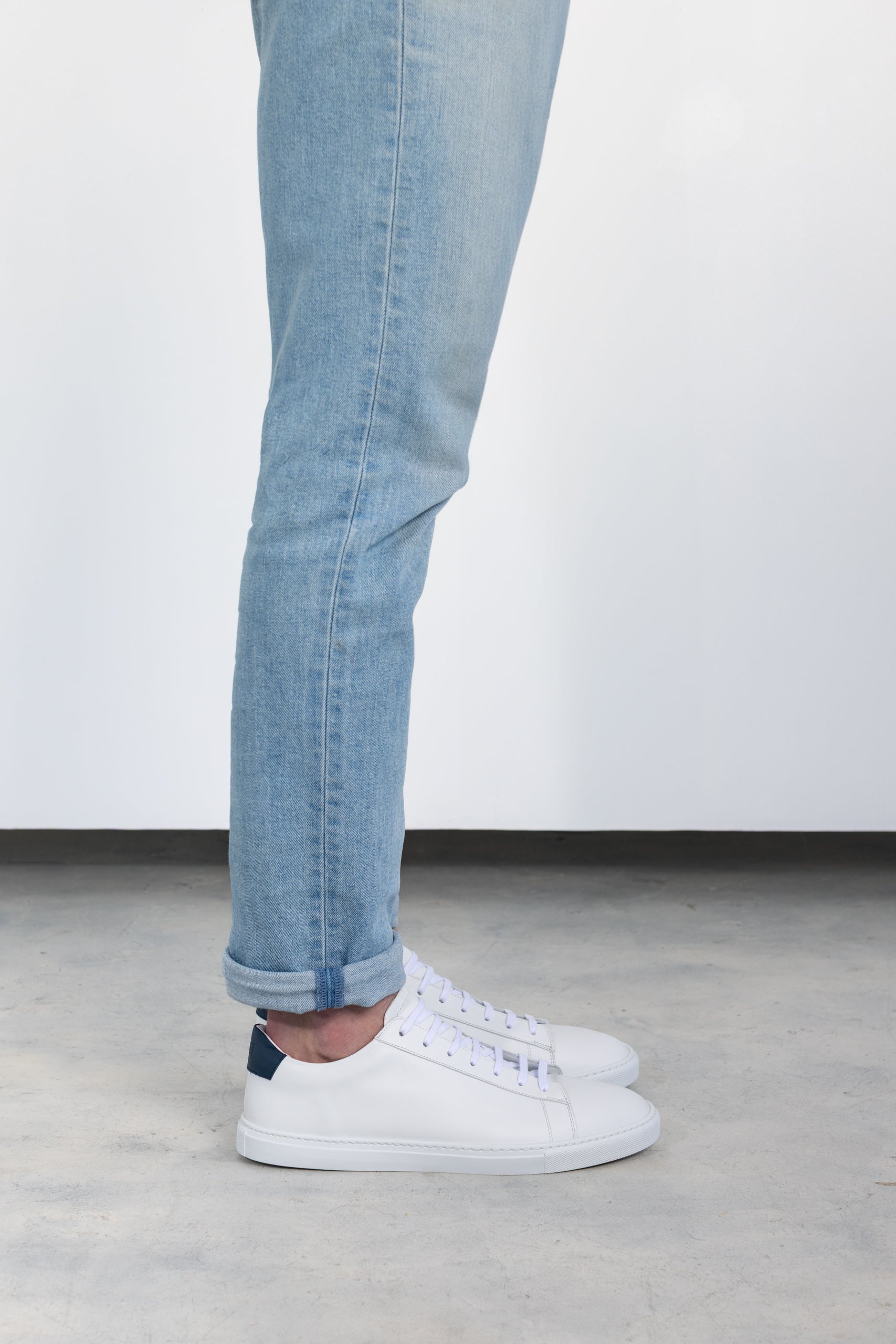 White SoftCalf Città Sneaker